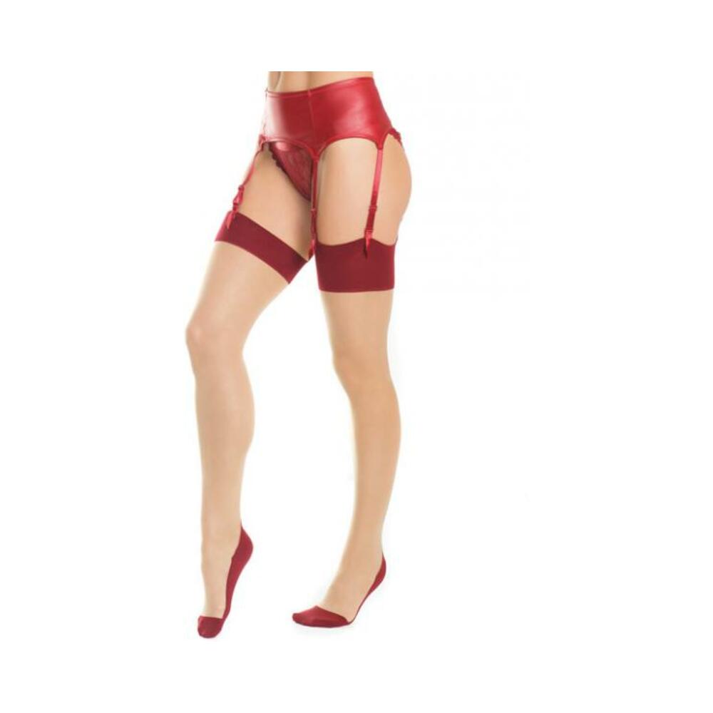 Diva Stocking Merlot Os Xl Hanging