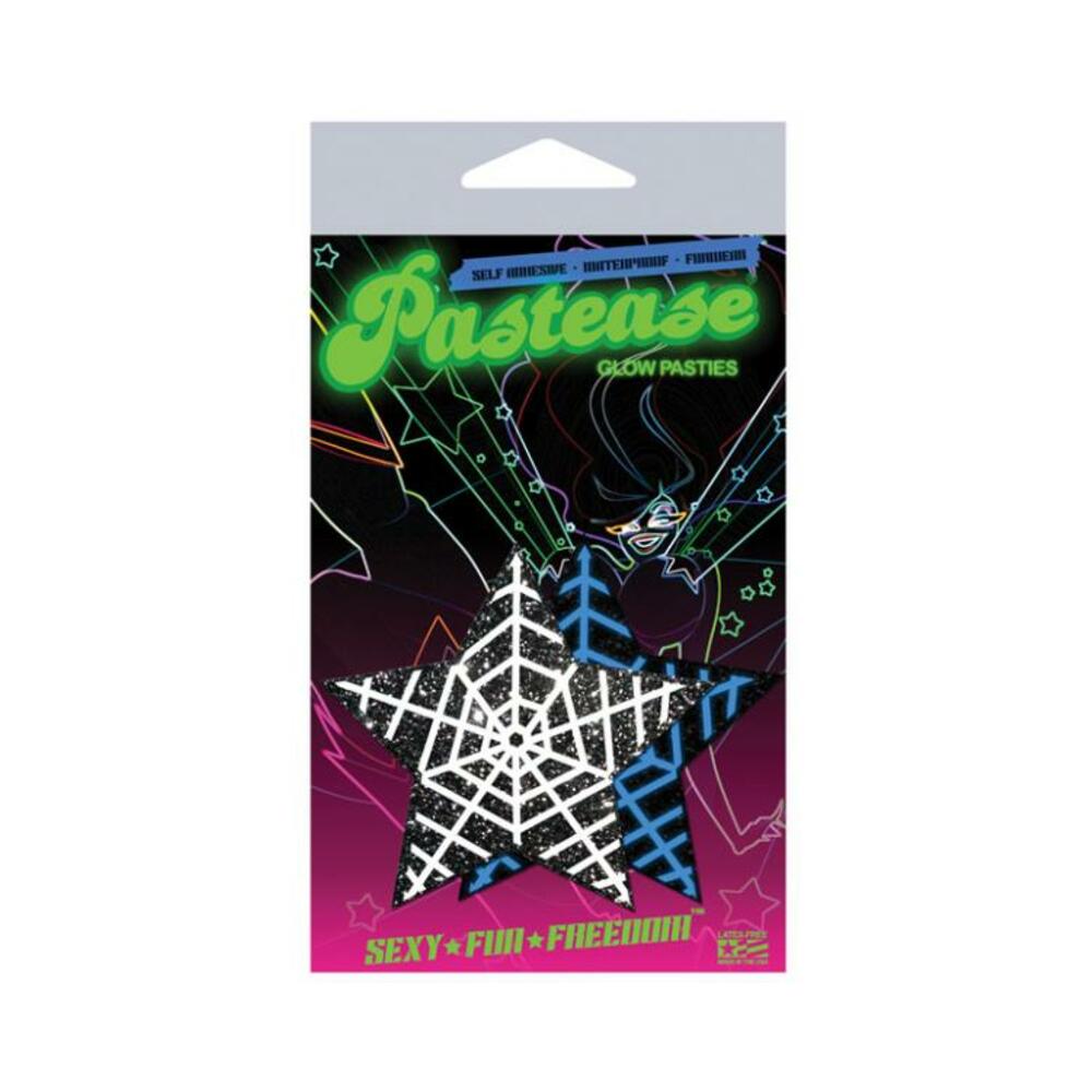 Halloween Glow In The Dark Web Pasties O/S