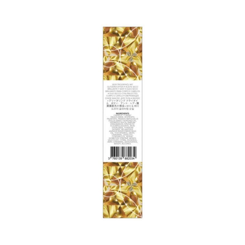 Exsens Of Paris Beauty Glam Oil With Glitter 1.7oz
