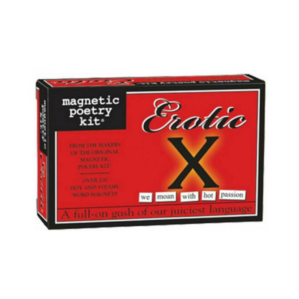 Magnetic Poetry Kit: intimate wellness X Edition
