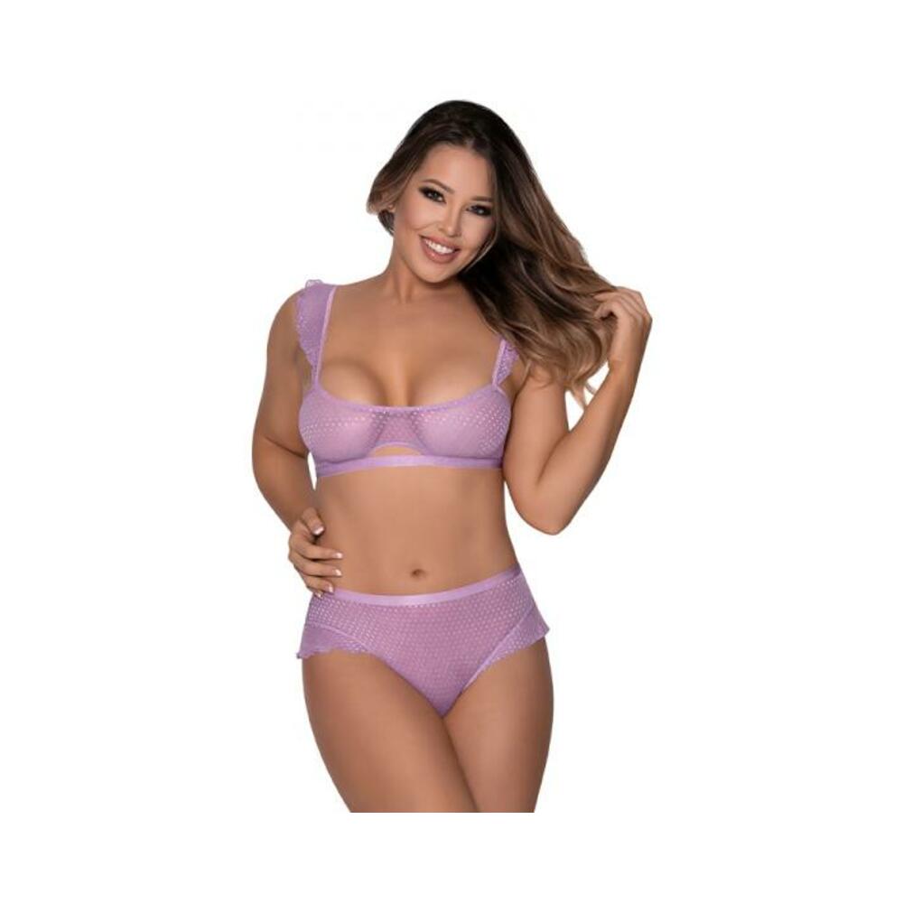 Magic Silk Girl Next Door Bralette &amp; Panty Lilac L/lx