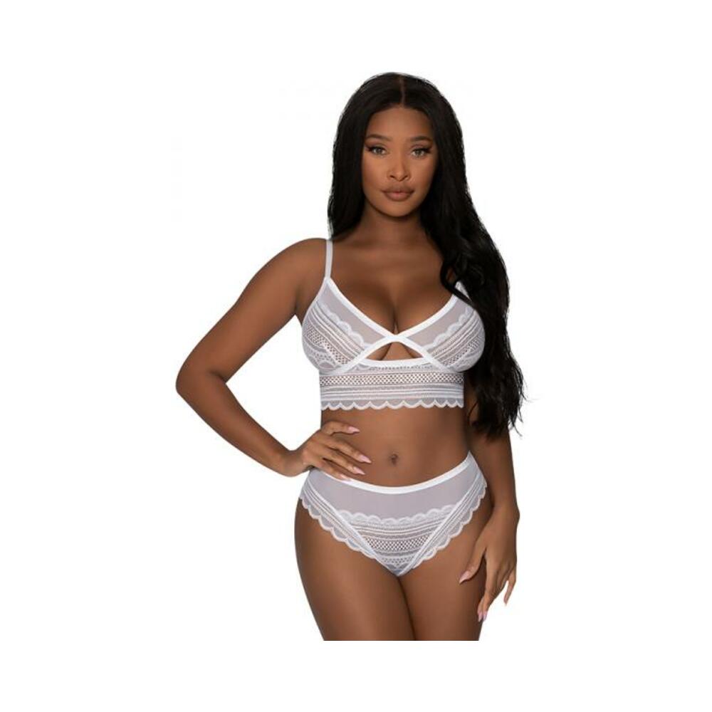 Magic Silk Modern Romance Braltt &amp; Hipster White L/xl