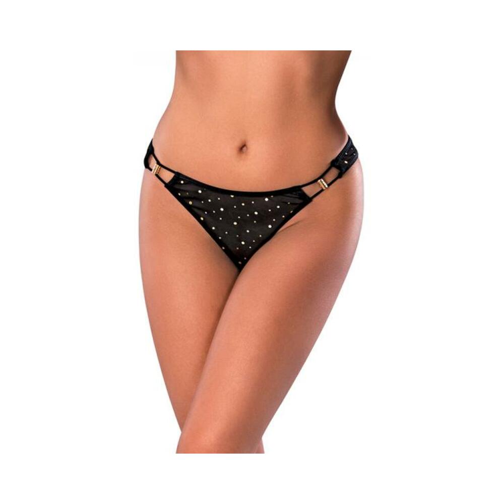 Magic Silk Glitz &amp; Glam Tanga Black L/xl
