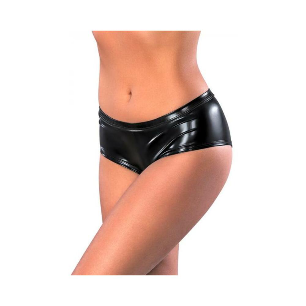 Magic Silk Liquid Onyx Boy Short Black L/xl