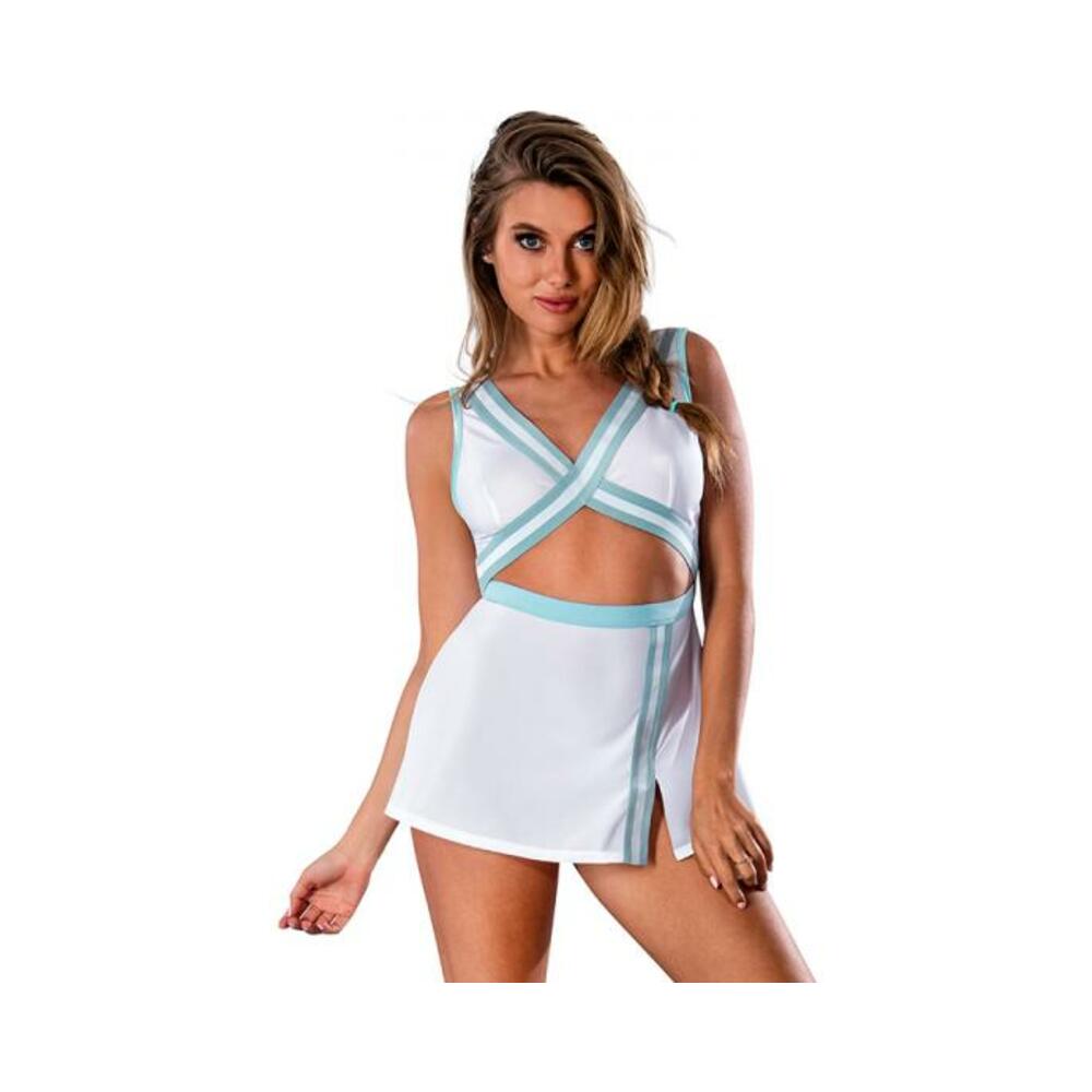 Magic Silk Dress Up School Spirit Costume White L/xl