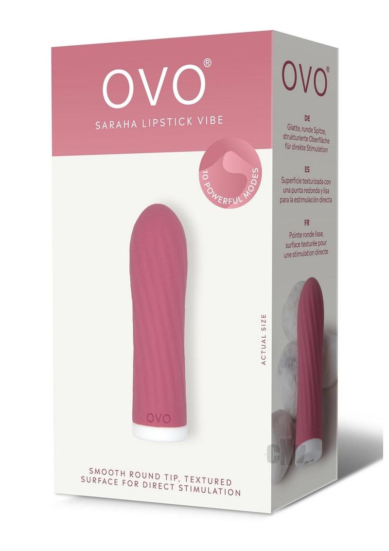 Ovo Earth Sahara Lipstick Vibe Red