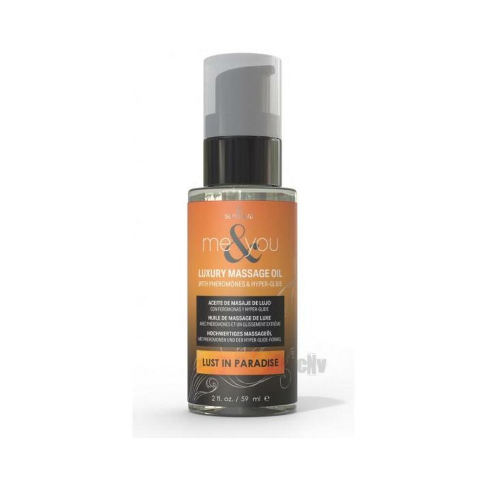Me & You Massage Oil Lust In Paradise 2 Oz