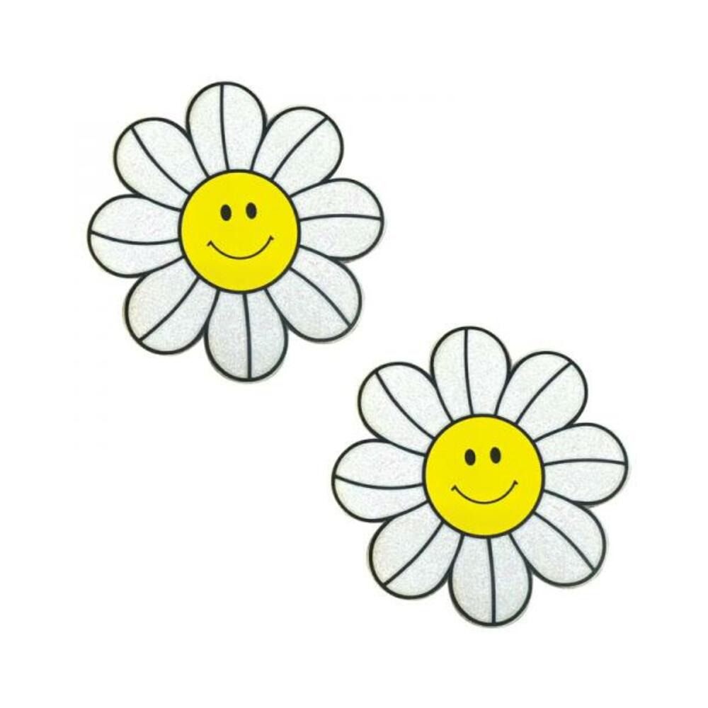 Neva Nude Glitter Groove Daisy Delights Smiley Nipple Pasties