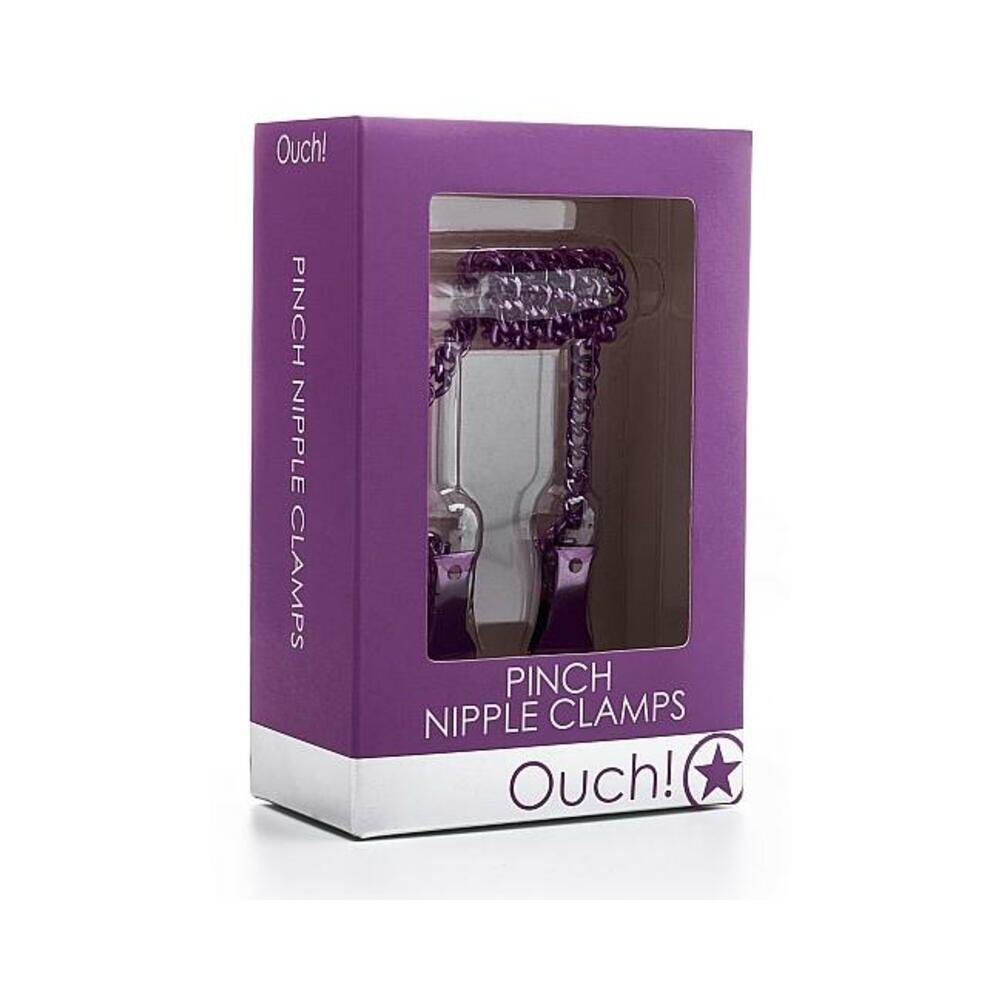 Ouch Pinch Nipple Clamps Purple