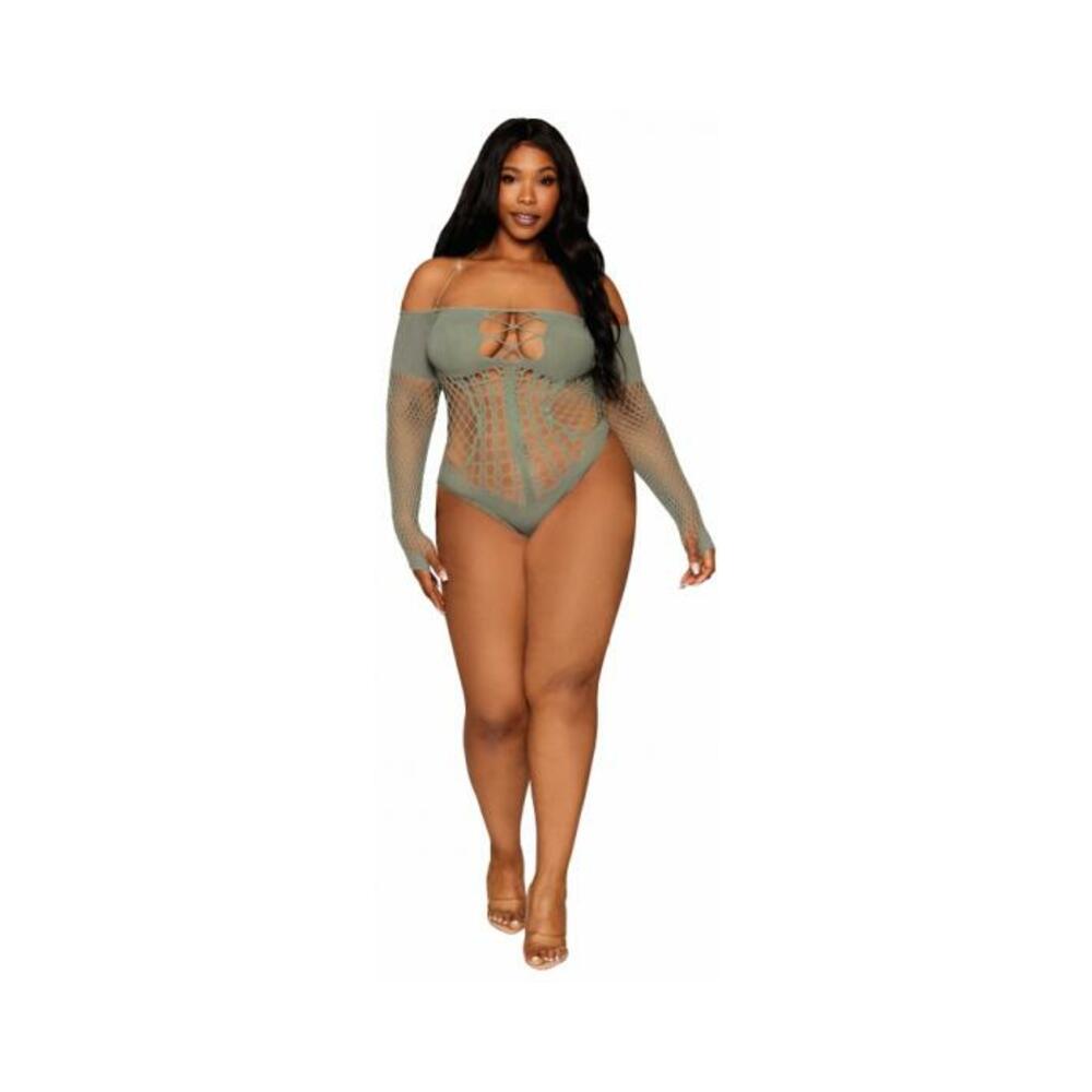 Long Sleeve Teddy Sage Q/s