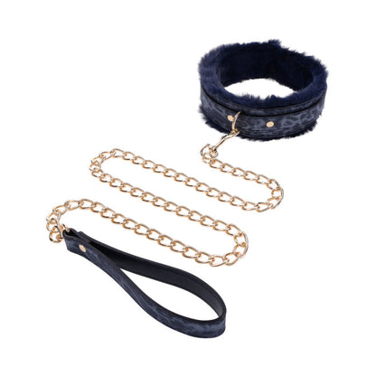 Sportsheets Sex &amp; Mischief Cougar Fur Collar &amp; Leash