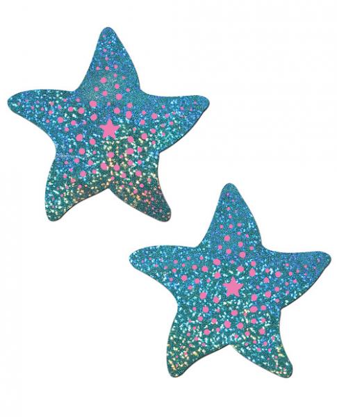 Pastease Twinkling Aqua &amp; Pink Starfish