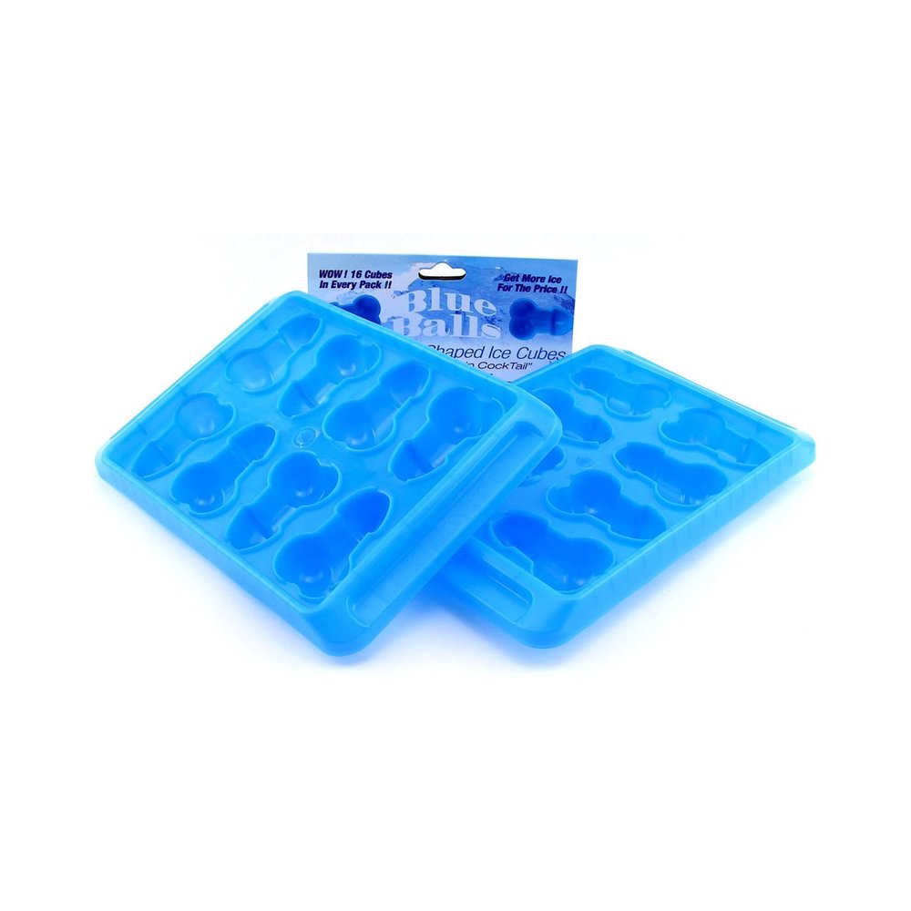 Blue Balls Ice Cube Trays