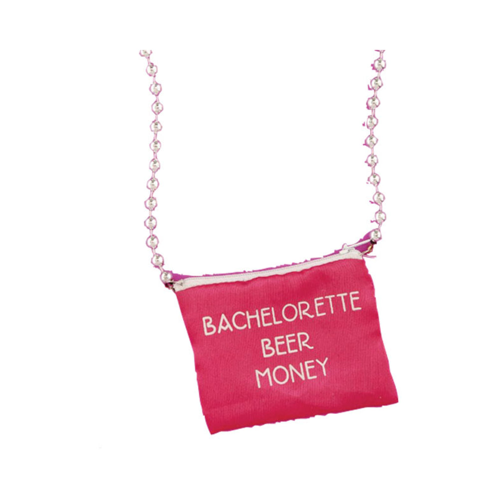 Bachelorette Beer Money Necklace