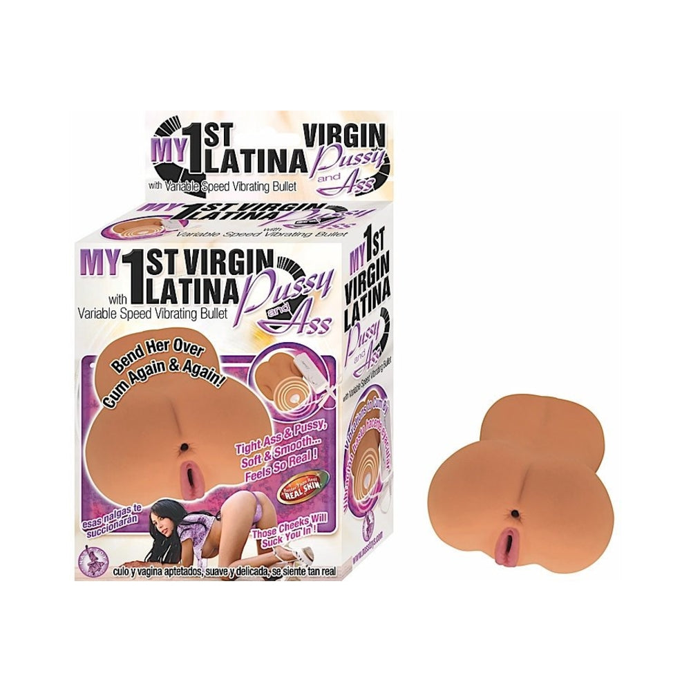 My 1st Virgin Pussy & Ass Latina