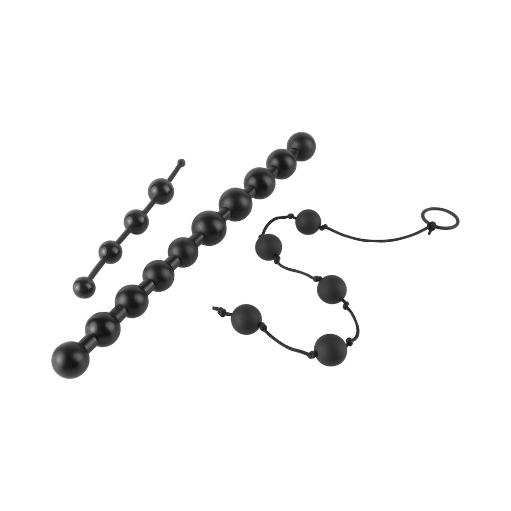 Anal Fantasy Beginners Bead Kit Black