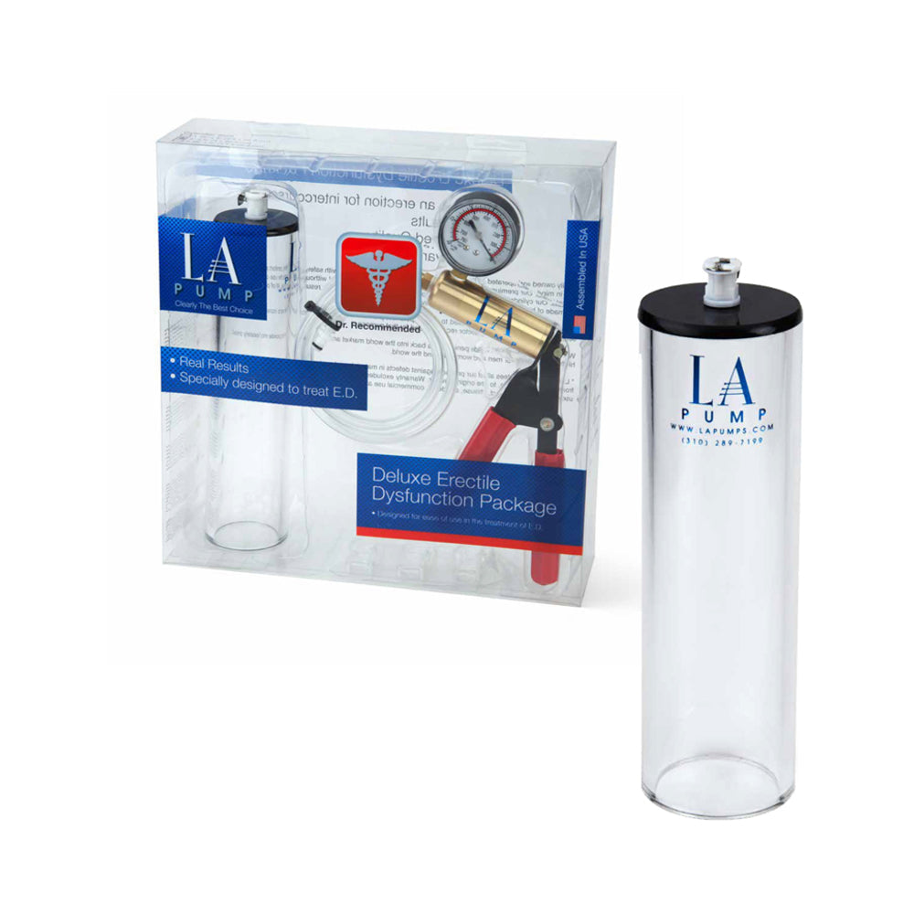 La Pump Deluxe Erectile Dysfunction Package 2.25 X 9in, Packaged