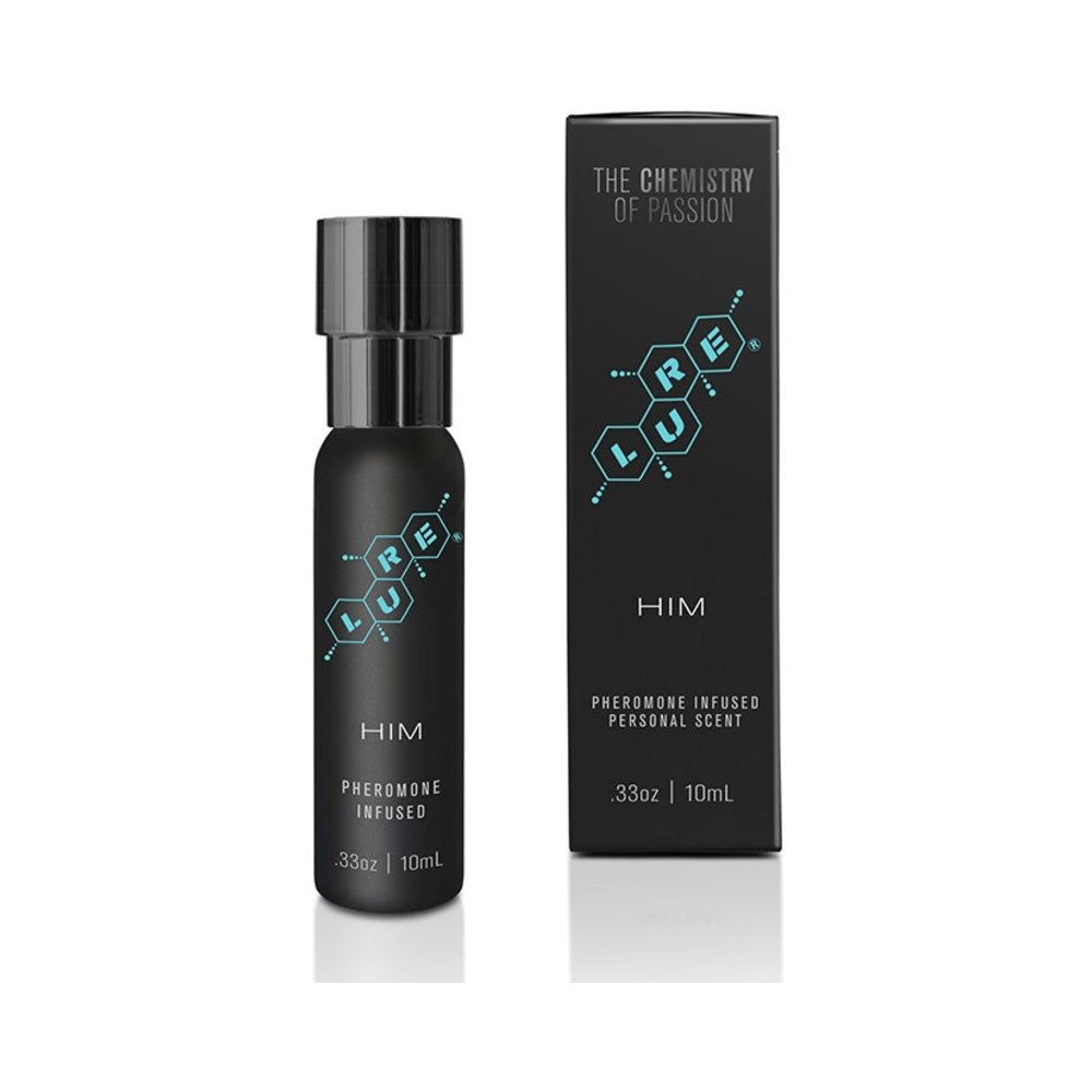 Lure Black Label For Him Pheromone Infused Scent .33oz