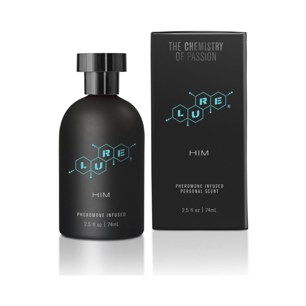 Lure Black Label For Him Pheromone Infused 2.5oz