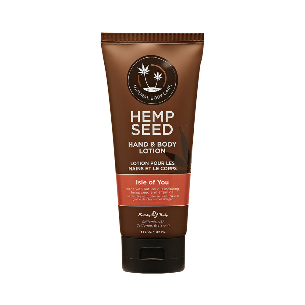 Earthly Body Hand & Body Velvet Lotion Isle Of You 1oz Tube
