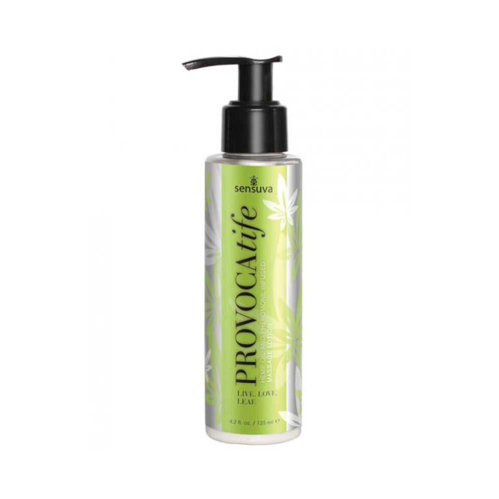 Provocatife Cannabis Oil & Pheromone Infused Massage Lotion 4.2 Oz. Bottle