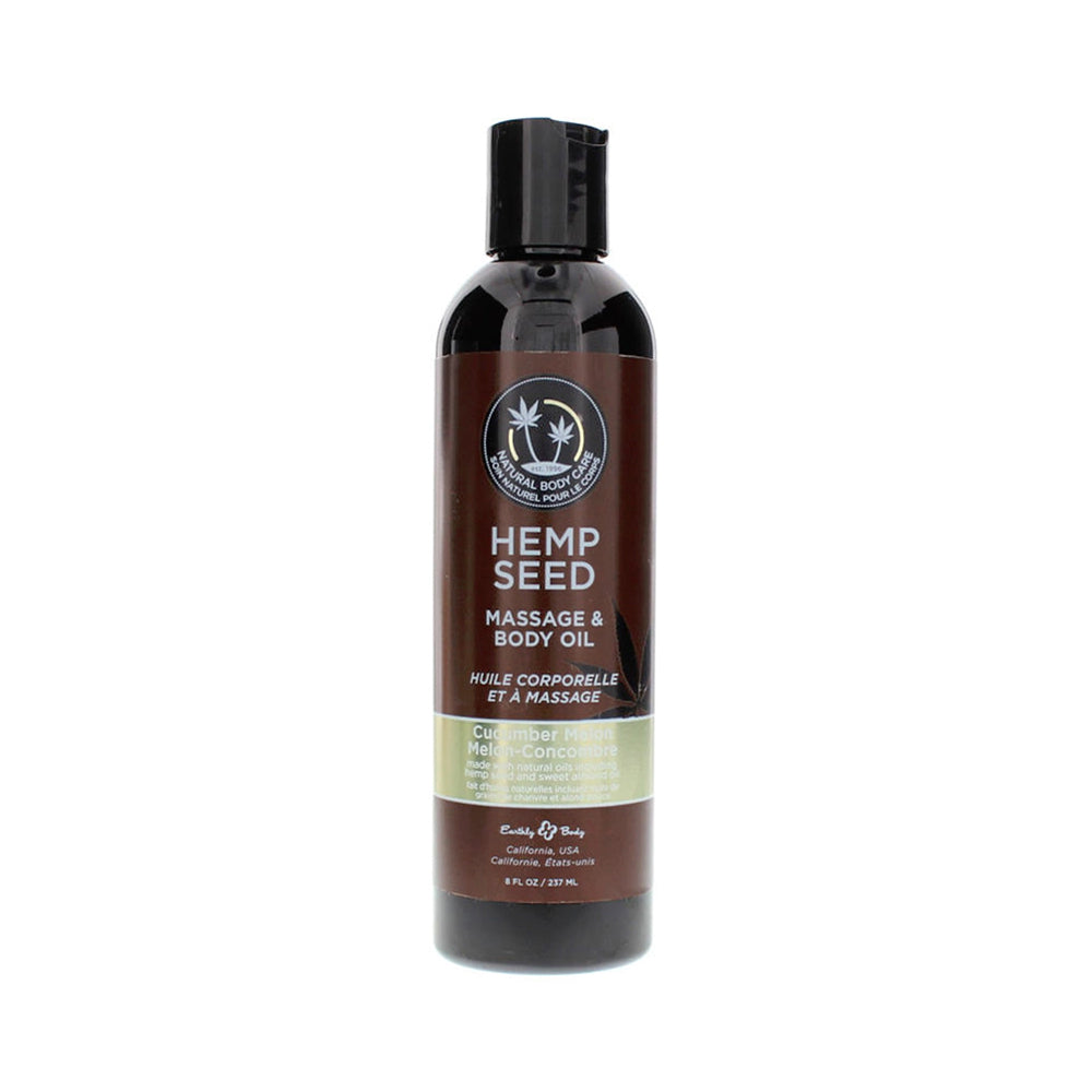 Earthly Body Massage Oil Cucumber Melon 8oz