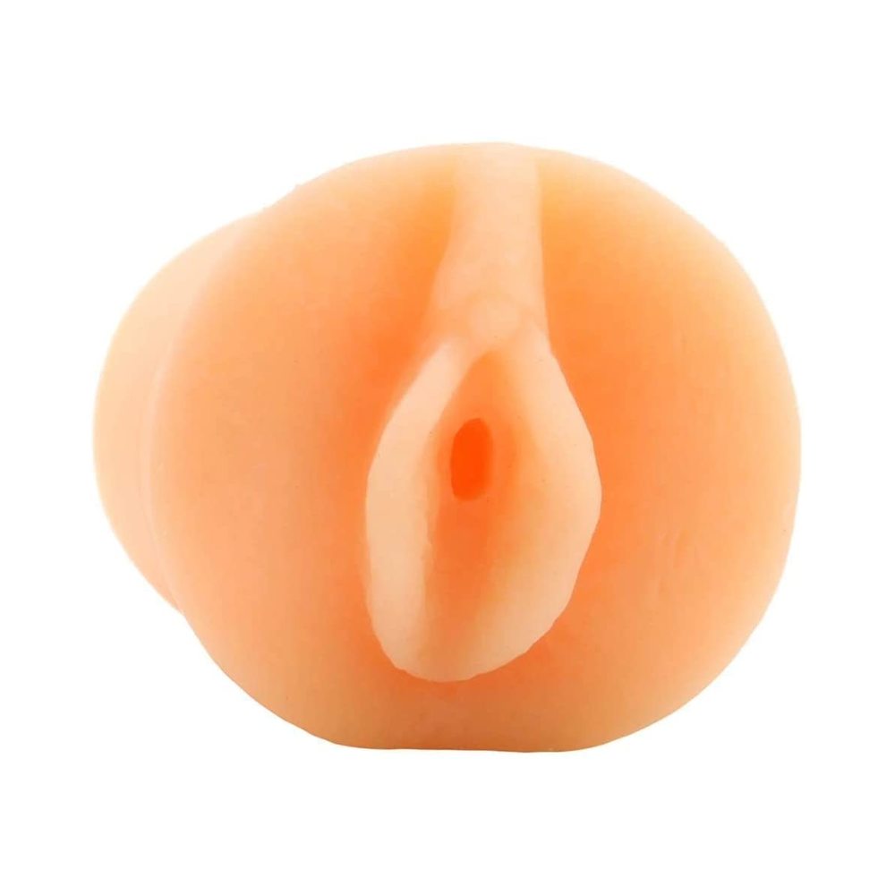 Natural Realskin Pussy & Ass Beige Stroker