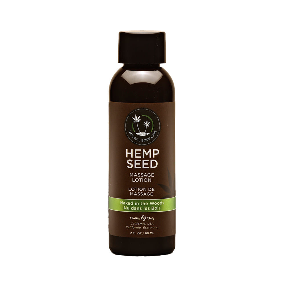 Earthly Body Massage Lotion Naked In The Woods 2oz