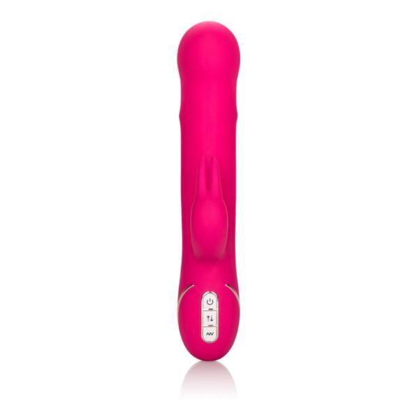 Jack Rabbit Silicone Beaded Rabbit Vibrator Pink