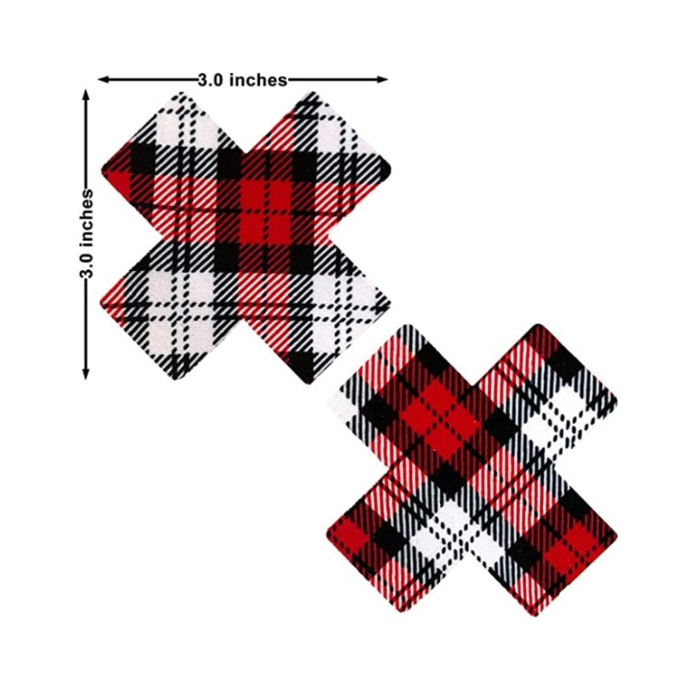 Neva Nude Pasty X Factor School Girl Plaid
