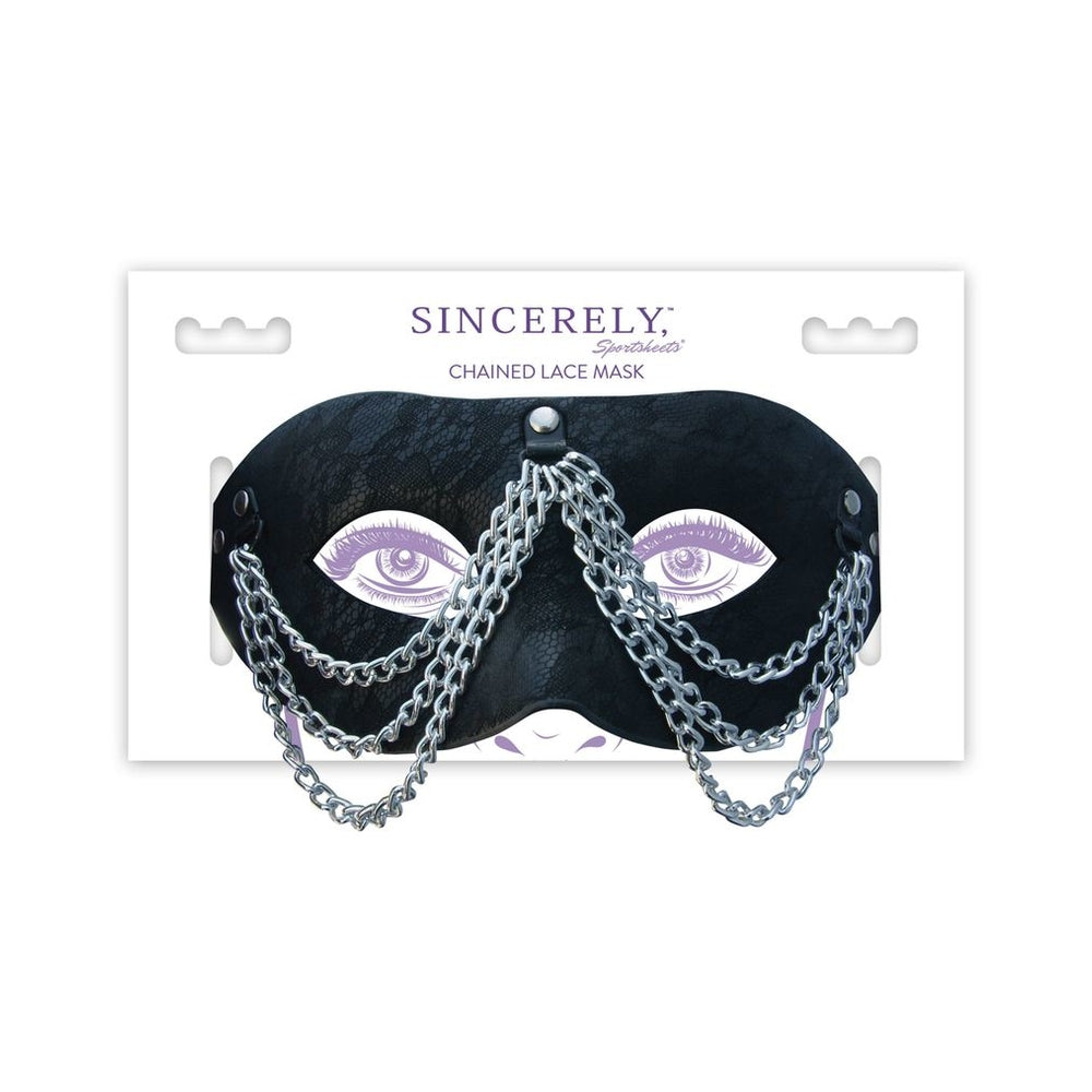 Sincerely, SS Chained Lace Mask