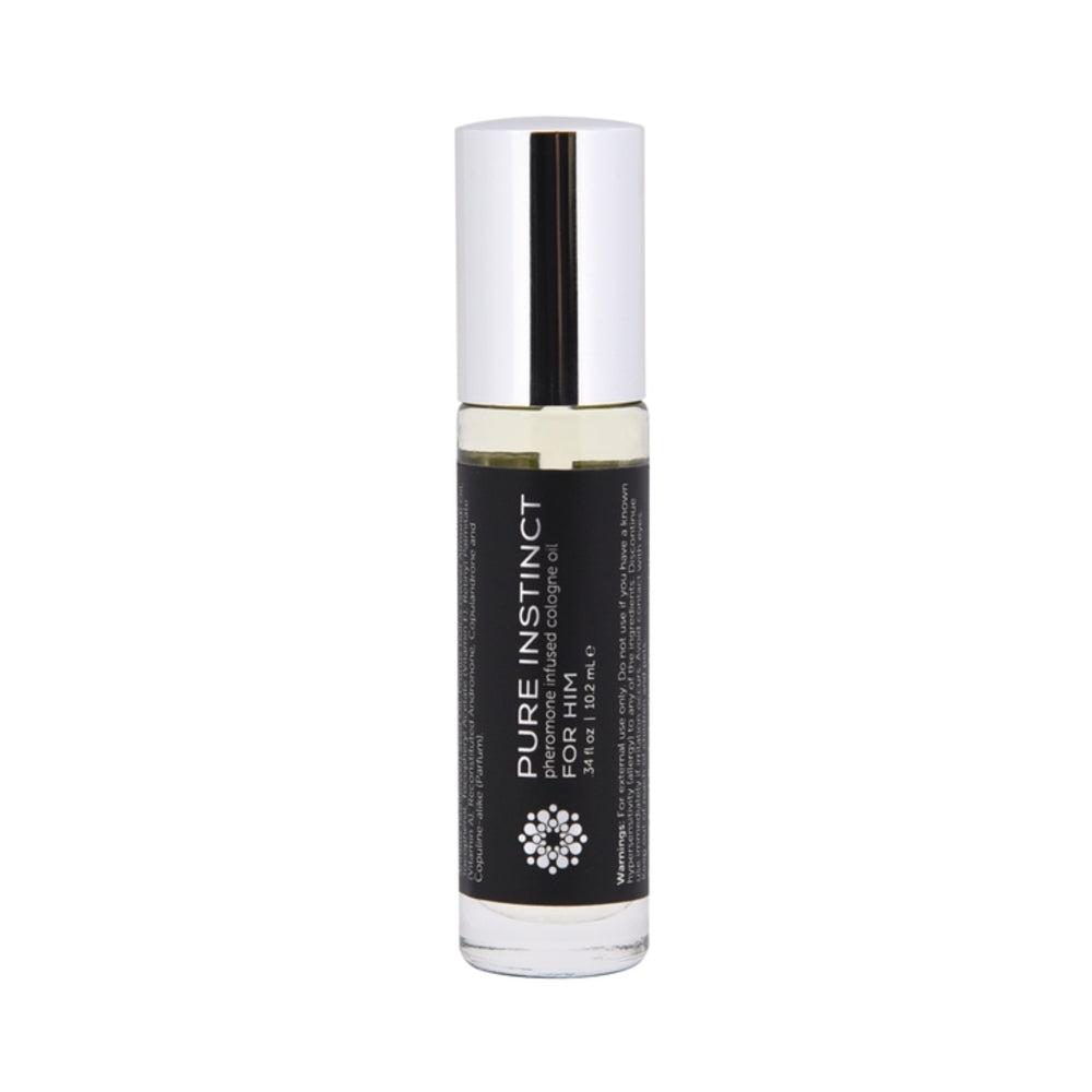 Pure Instinct Pheromone Cologne Oil For Him Roll On 0.34oz