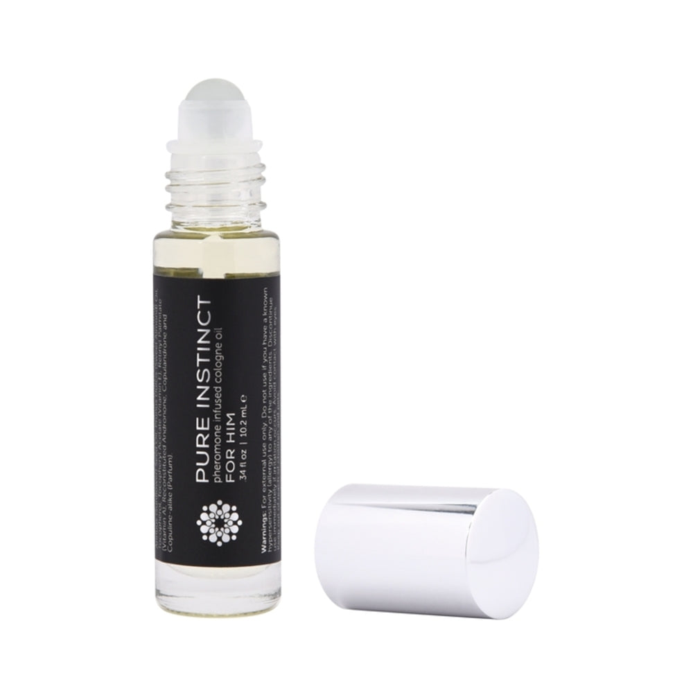Pure Instinct Pheromone Cologne Oil For Him Roll On 0.34oz