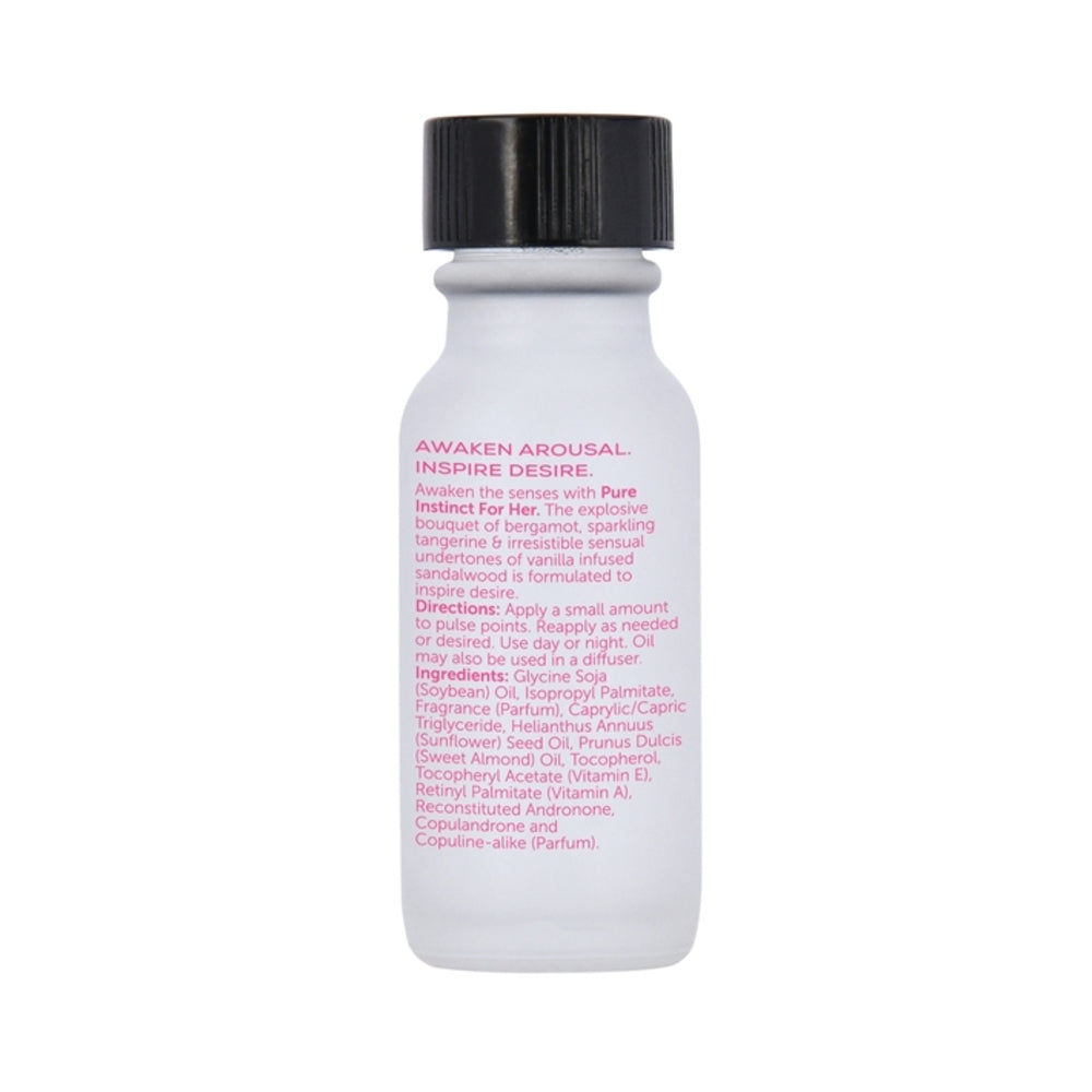 Pure Instinct Pheromone Perfume Oil For Her 0.5oz