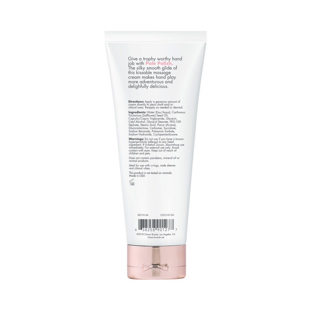Cgc Pole Polish Kissable Massage Cream Simply Naked 4oz