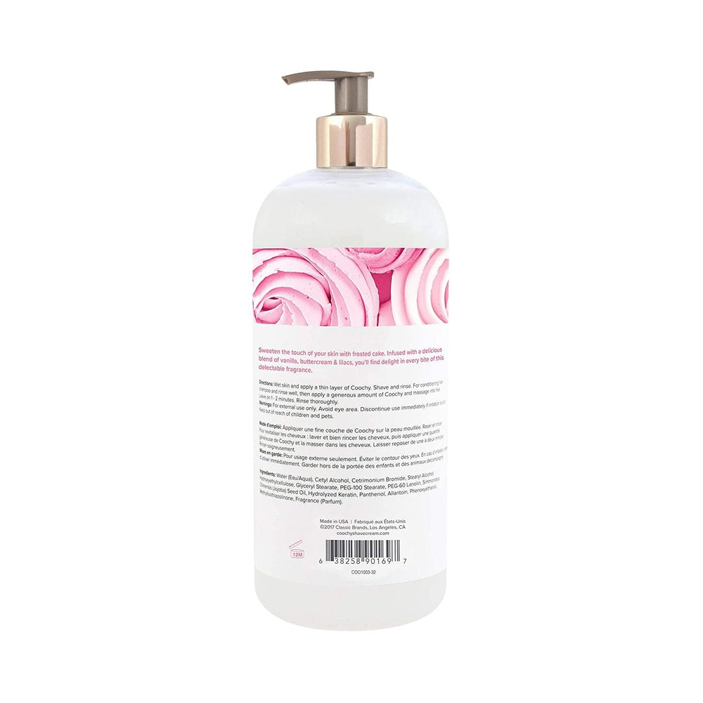 Coochy Oh So Smooth Shave Cream Frosted Cake 32oz