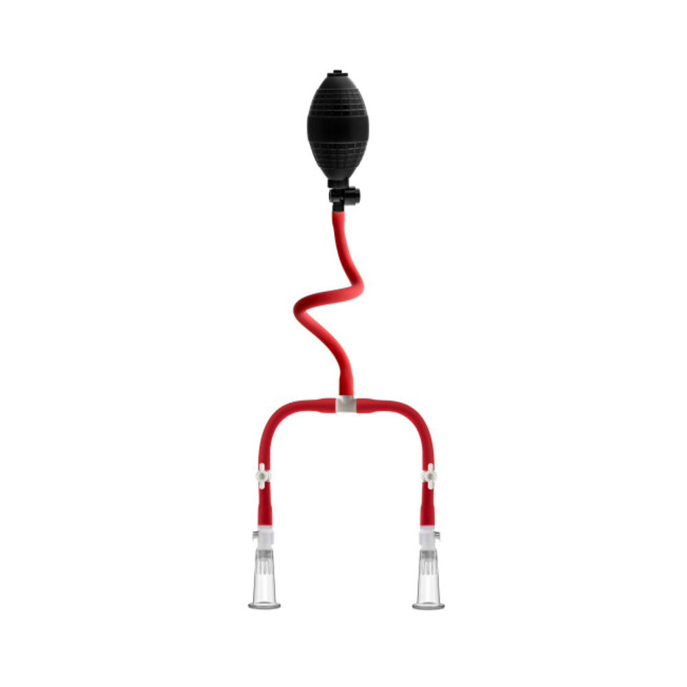 Temptasia - Nipple Squeeze Pump System - Black