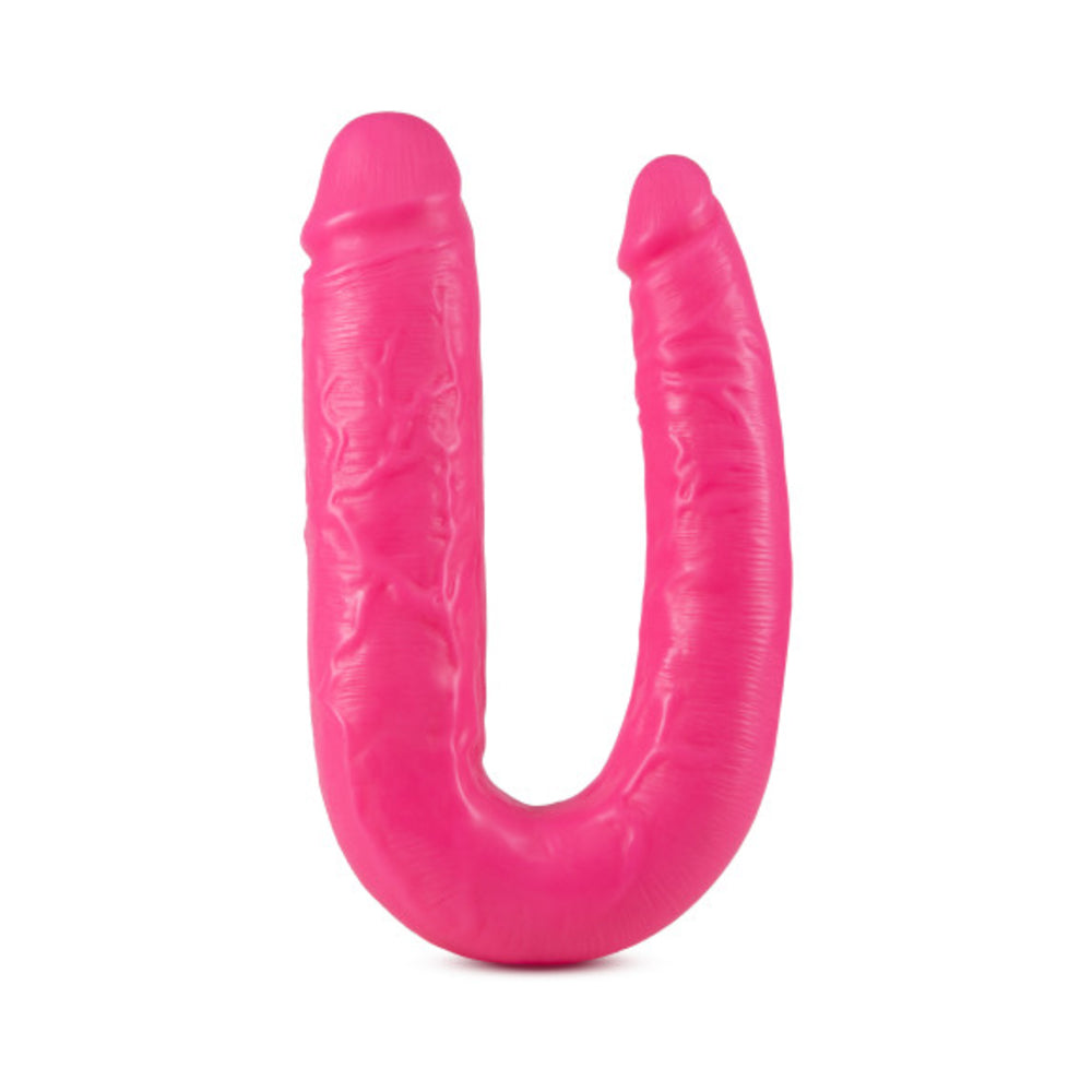 Big As Fuk 18 Inches Double Head Cock Pink