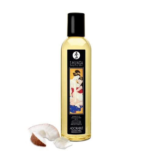 intimate wellness Massage Oil Coconut Thrills 8 fluid ounces