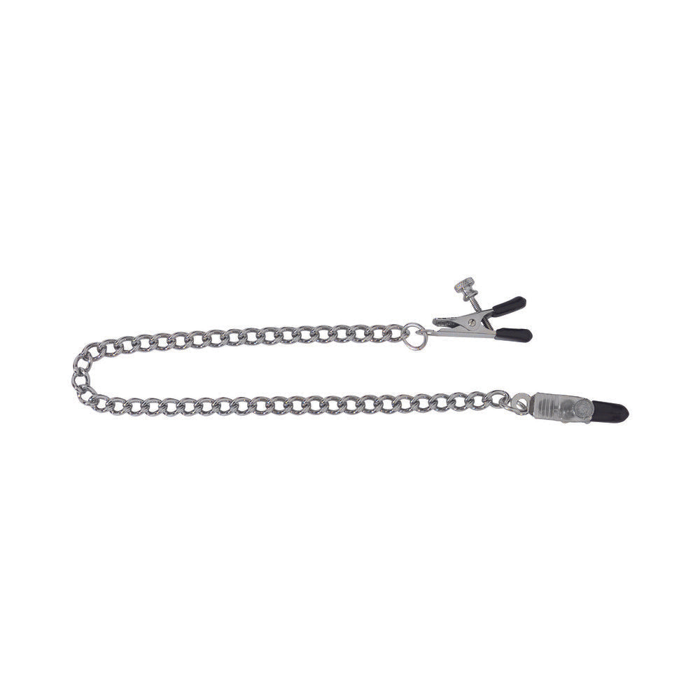 Adjustable Nipple Clamps With Curbed Chain