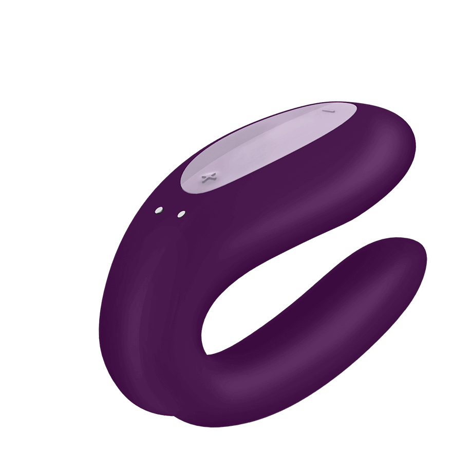Satisfyer Double Joy Violet W/ App (net)