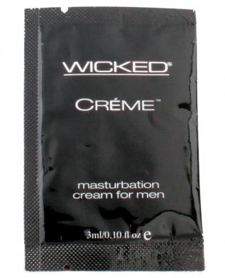Wicked sensual care collection 0.1 oz creme to liquid intimate wellness cream for men packette - creme