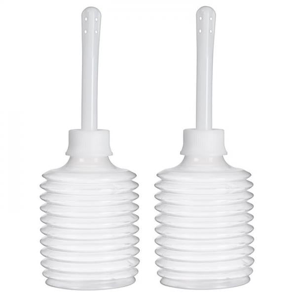 Cloud 9 Fresh  Portable Anal Enema Douche 3.3oz EZ Squeeze Bulb 2 Pack