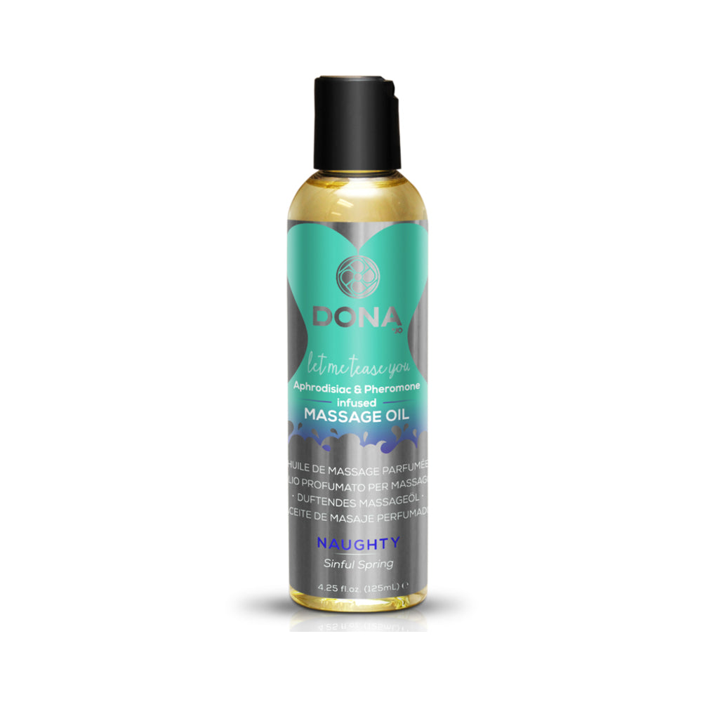 Dona Scented Massage Oil Naughty Aroma: Sinful Spring 3.75oz